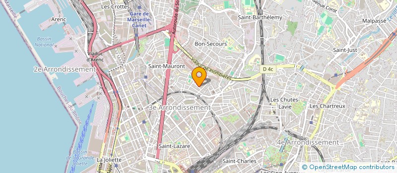 localisation de l'entreprise MONSIEUR PHILIPPE GARNIER à MARSEILLE