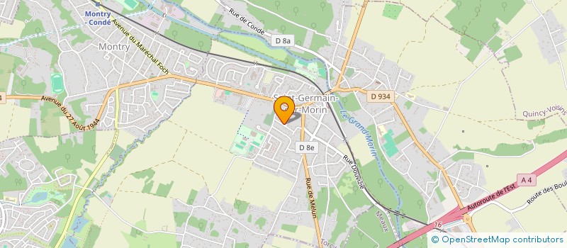 localisation de l'entreprise MONSIEUR PHILIPPE GARNIER  SAINT-GERMAIN-SUR-MORIN