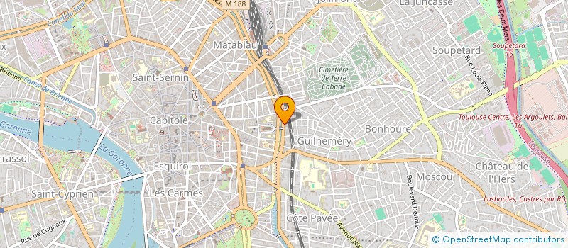 localisation de l'entreprise MONSIEUR PHILIPPE GARRIGUES  TOULOUSE