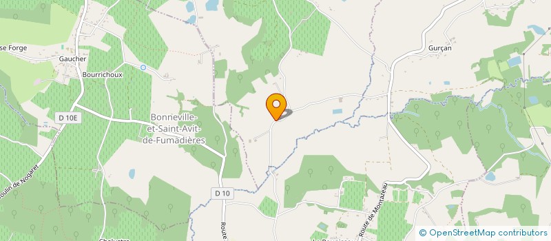 localisation de l'entreprise MONSIEUR PHILIPPE GARRIOU  SAINT-VIVIEN