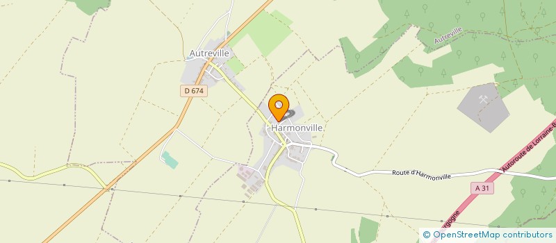 localisation de l'entreprise MONSIEUR PHILIPPE GARTISER  HARMONVILLE