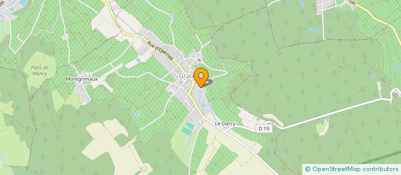 localisation de l'entreprise MONSIEUR PHILIPPE GASPARD  GRAUVES