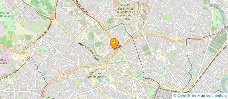localisation de l'entreprise MONSIEUR PHILIPPE GASSIN à MONTPELLIER