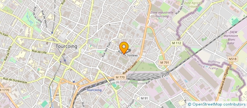 localisation de l'entreprise MONSIEUR PHILIPPE GASTALDY à TOURCOING