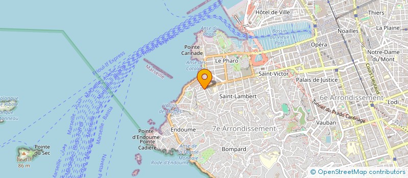 localisation de l'entreprise MONSIEUR PHILIPPE GASTINE à MARSEILLE
