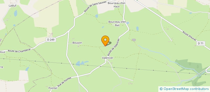 localisation de l'entreprise MONSIEUR PHILIPPE GATEAU  MESPLES