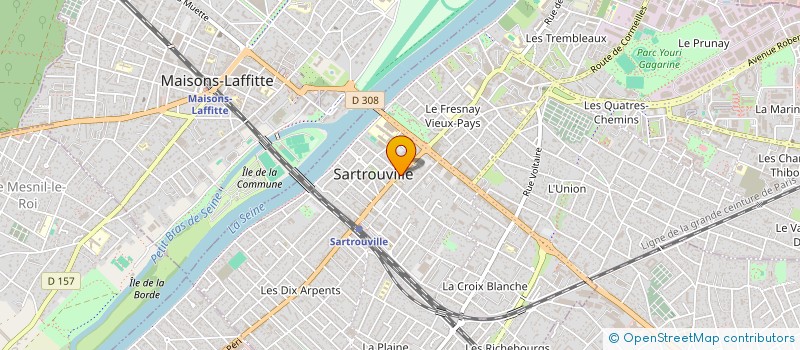 localisation de l'entreprise MONSIEUR PHILIPPE GATTI à SARTROUVILLE