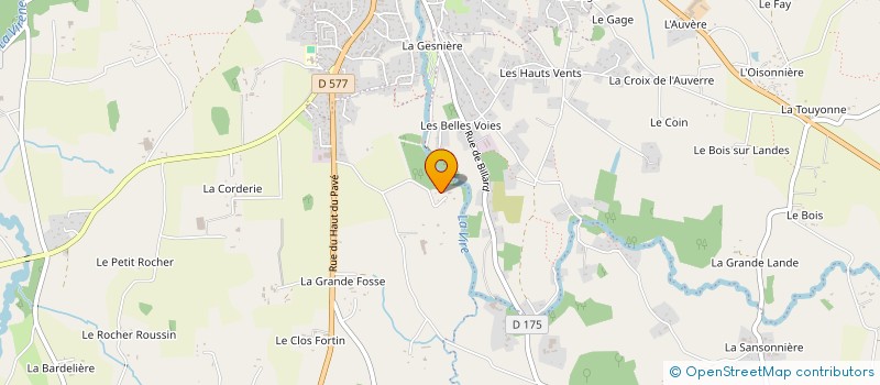 localisation de l'entreprise MONSIEUR PHILIPPE GAUCHE à ST GERMAIN TALLEVENDE LANDE VAUM
