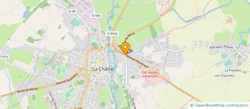 localisation de l'entreprise MONSIEUR PHILIPPE GAUDENS à MONTGIVRAY