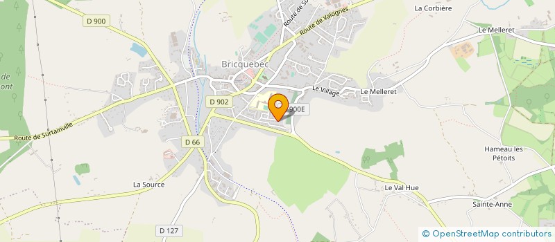 localisation de l'entreprise MONSIEUR PHILIPPE GAUDROT à BRICQUEBEC-EN-COTENTIN