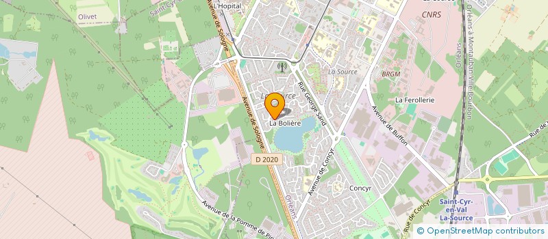 localisation de l'entreprise MONSIEUR PHILIPPE GAULT à ORLEANS