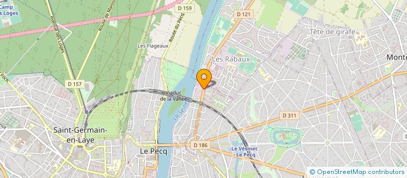 localisation de l'entreprise MONSIEUR PHILIPPE GAURON à LE PECQ
