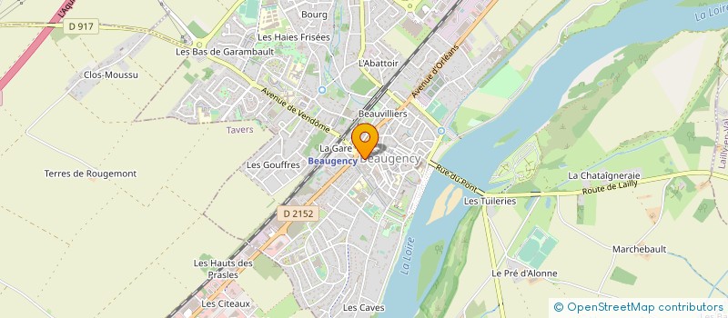 localisation de l'entreprise MONSIEUR PHILIPPE GAUTHIER à BEAUGENCY