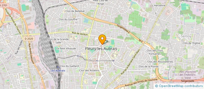 localisation de l'entreprise MONSIEUR PHILIPPE GAUTHIER à FLEURY-LES-AUBRAIS