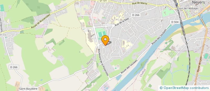localisation de l'entreprise MONSIEUR PHILIPPE GAUTHIER à NEVERS