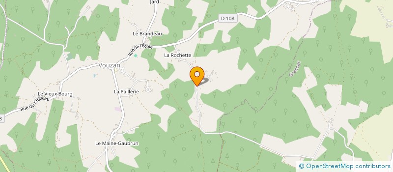 localisation de l'entreprise MONSIEUR PHILIPPE GAUTHIER à VOUZAN