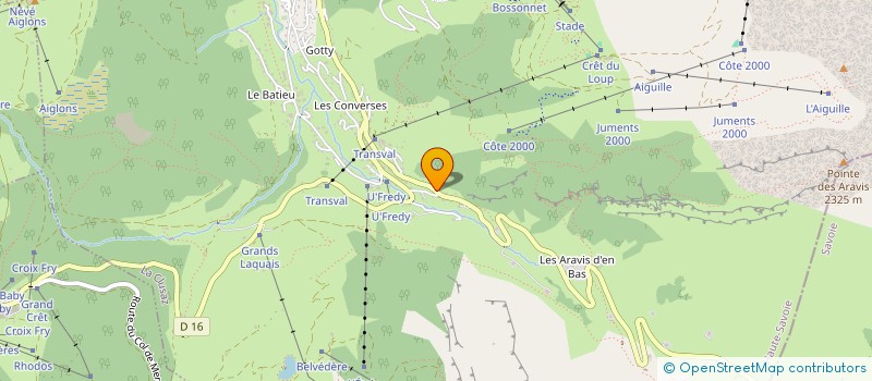 localisation de l'entreprise MONSIEUR PHILIPPE GAUTIER à LA CLUSAZ