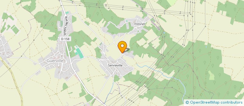 localisation de l'entreprise MONSIEUR PHILIPPE GAUTIER  GUERVILLE