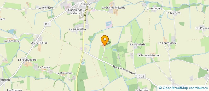 localisation de l'entreprise MONSIEUR PHILIPPE GAUTIER  LOIREAUXENCE