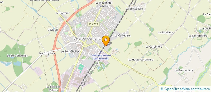 localisation de l'entreprise MONSIEUR PHILIPPE GAUTUN  L'HERBERGEMENT