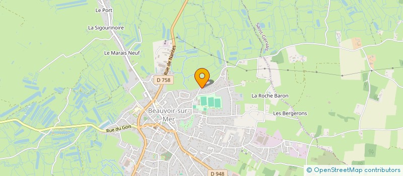 localisation de l'entreprise MONSIEUR PHILIPPE GAUVRIT à BEAUVOIR-SUR-MER
