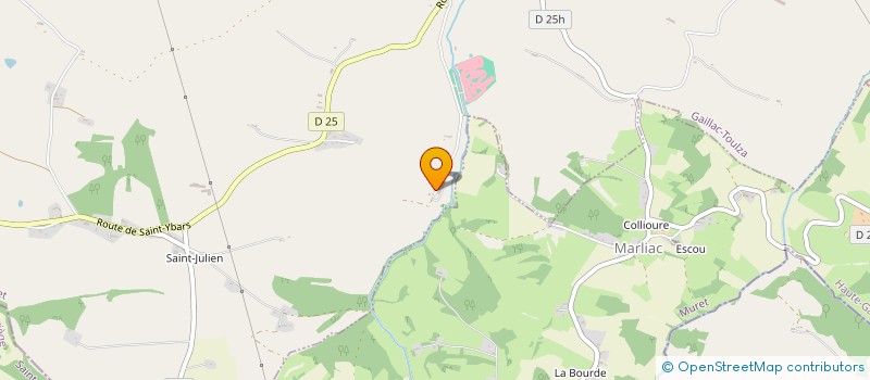 localisation de l'entreprise MONSIEUR PHILIPPE GAY  GAILLAC-TOULZA