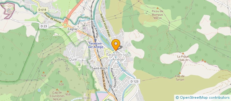 localisation de l'entreprise MONSIEUR PHILIPPE GAYRAL à TARASCON-SUR-ARIEGE