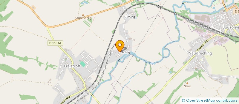 localisation de l'entreprise MONSIEUR PHILIPPE GEBERT  FREISTROFF