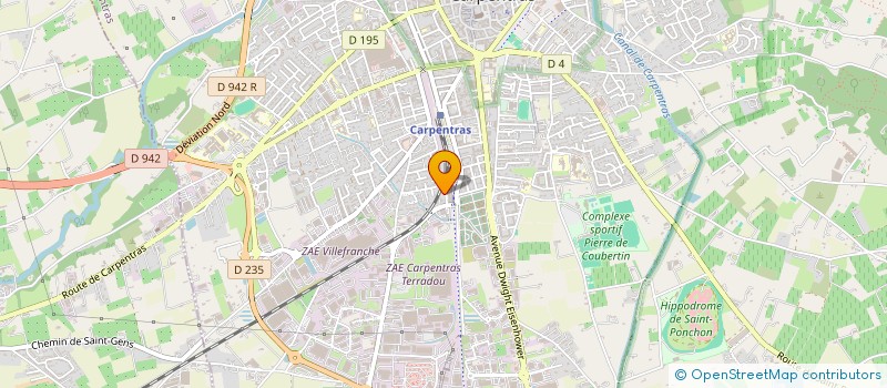 localisation de l'entreprise MONSIEUR PHILIPPE GEERAERT  CAUMONT-SUR-DURANCE