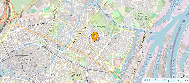 localisation de l'entreprise MONSIEUR PHILIPPE GEISS à STRASBOURG