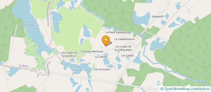 localisation de l'entreprise MONSIEUR PHILIPPE GENDRON à VENDŒUVRES