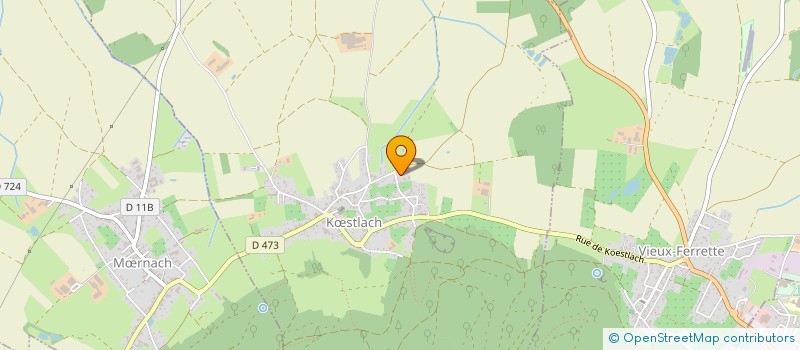 localisation de l'entreprise MONSIEUR PHILIPPE GENIN  KSTLACH