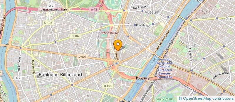 localisation de l'entreprise MONSIEUR PHILIPPE GENRE à PARIS