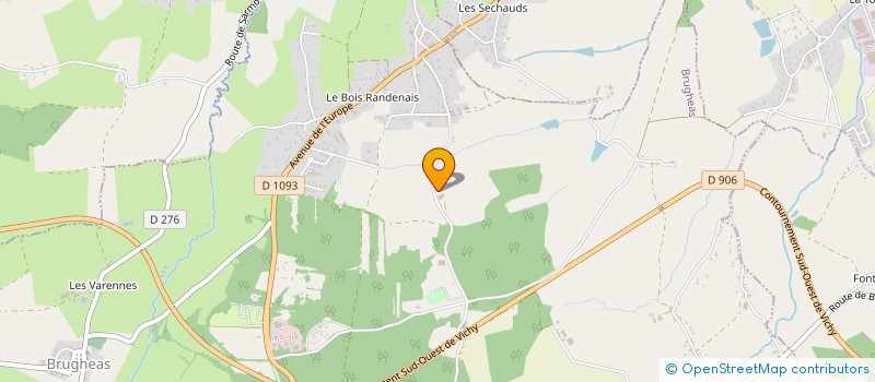 localisation de l'entreprise MONSIEUR PHILIPPE GENTIL à BRUGHEAS