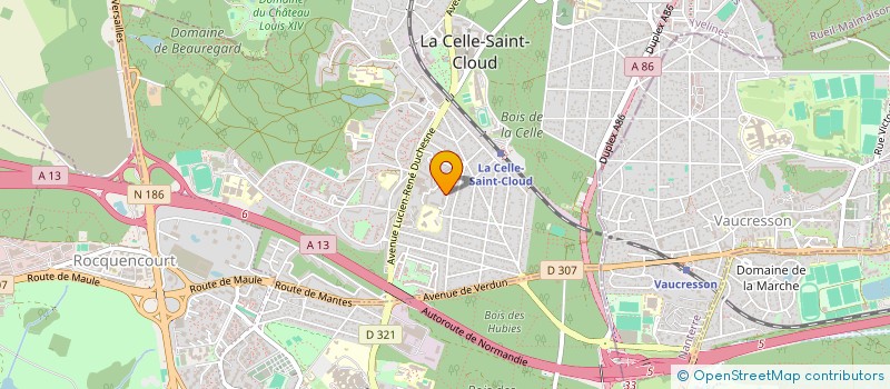 localisation de l'entreprise MONSIEUR PHILIPPE GENTIL à LA CELLE-SAINT-CLOUD
