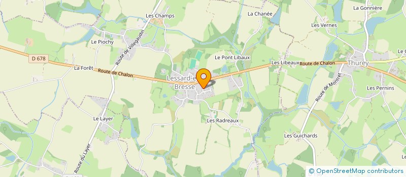 localisation de l'entreprise MONSIEUR PHILIPPE GEOFFRIN  LESSARD-EN-BRESSE