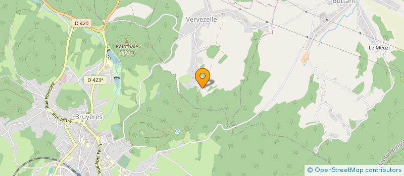 localisation de l'entreprise MONSIEUR PHILIPPE GEORGEL  VERVEZELLE