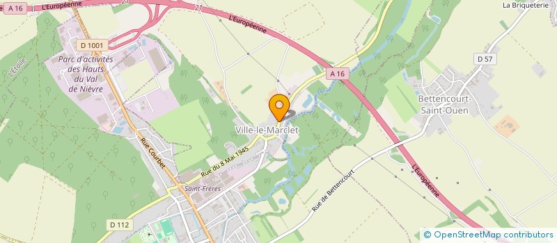 localisation de l'entreprise MONSIEUR PHILIPPE GEORGELIN  VILLE-LE-MARCLET