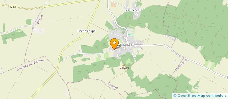 localisation de l'entreprise MONSIEUR PHILIPPE GEORGES DUFRESNE  VIDELLES