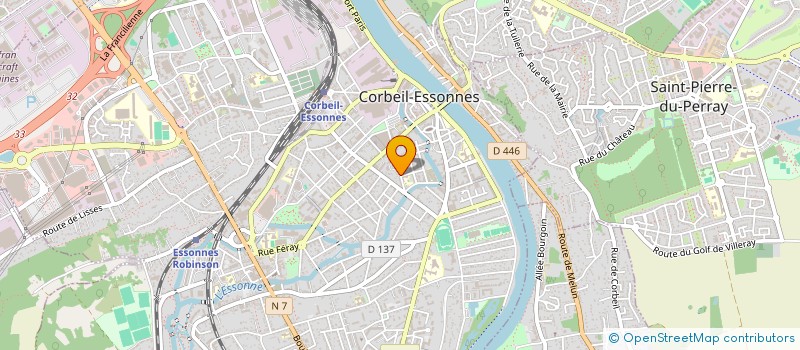 localisation de l'entreprise MONSIEUR PHILIPPE GEORGES PHAETON à CORBEIL-ESSONNES