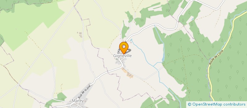 localisation de l'entreprise MONSIEUR PHILIPPE GERARD  GIGNEVILLE