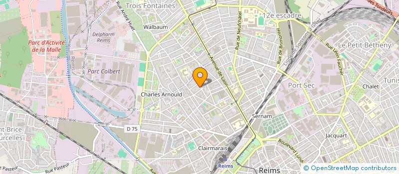 localisation de l'entreprise MONSIEUR PHILIPPE GERARD à REIMS