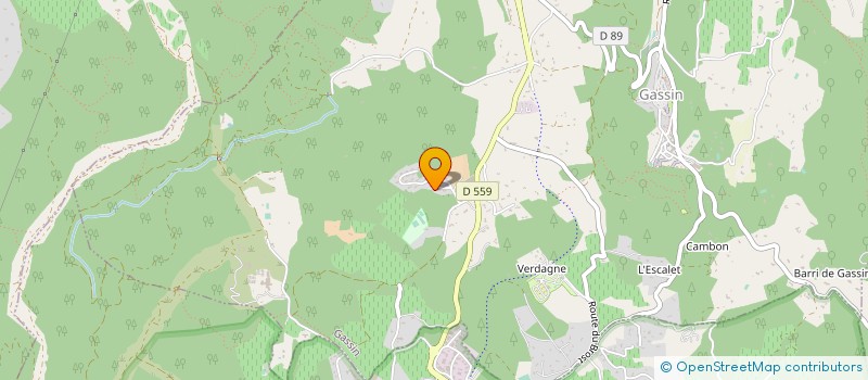 localisation de l'entreprise MONSIEUR PHILIPPE GERARD  GASSIN