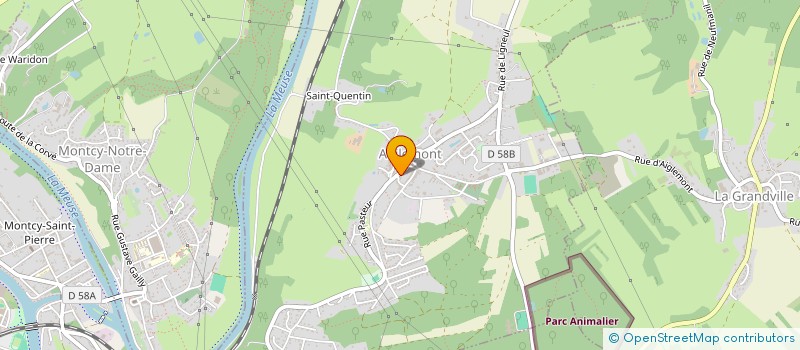 localisation de l'entreprise MONSIEUR PHILIPPE GERARD  SAINT-LAURENT