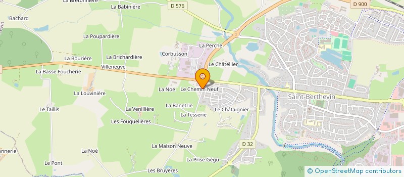 localisation de l'entreprise MONSIEUR PHILIPPE GERBAULT à SAINT-BERTHEVIN