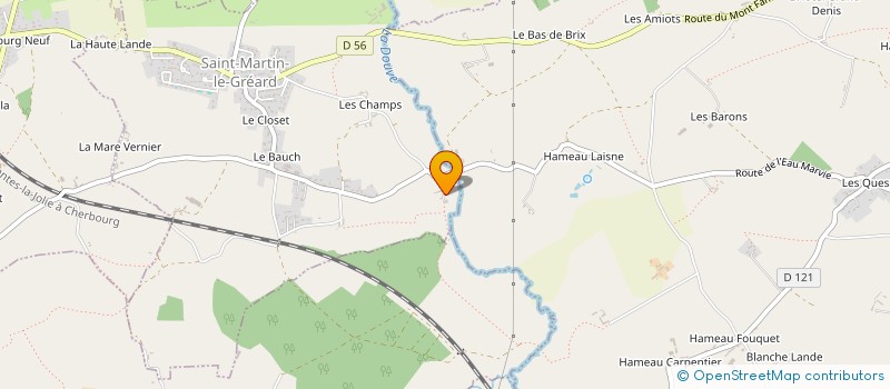 localisation de l'entreprise MONSIEUR PHILIPPE GERMAIN à SAINT-MARTIN-LE-GREARD