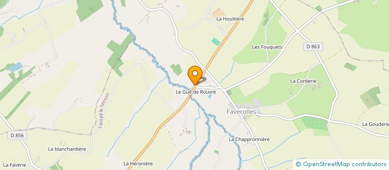 localisation de l'entreprise MONSIEUR PHILIPPE GERMAIN à FAVEROLLES