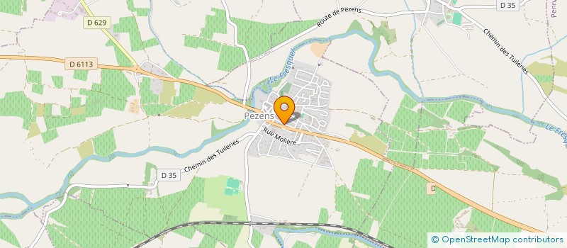 localisation de l'entreprise MONSIEUR PHILIPPE GERVAIS  VILLESPY