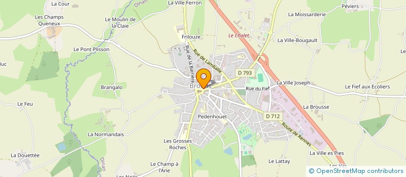 localisation de l'entreprise MONSIEUR PHILIPPE GESRET  BROONS