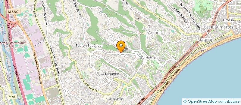 localisation de l'entreprise MONSIEUR PHILIPPE GHIGLIONE à NICE
